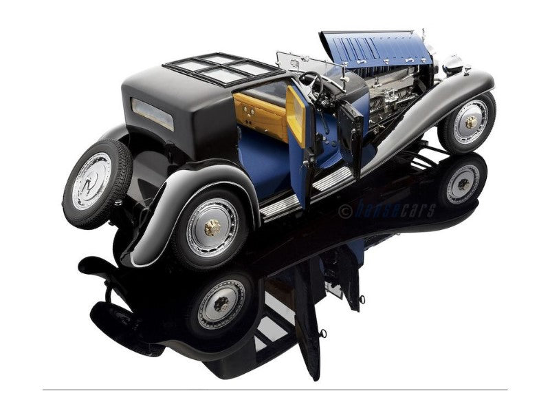 1/18 Bugatti Royale Coupe de Ville 1930 Blau/Schwarz 3293-J4