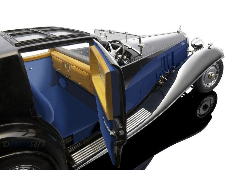 1/18 Bugatti Royale Coupe de Ville 1930 Blau/Schwarz 3293-J4