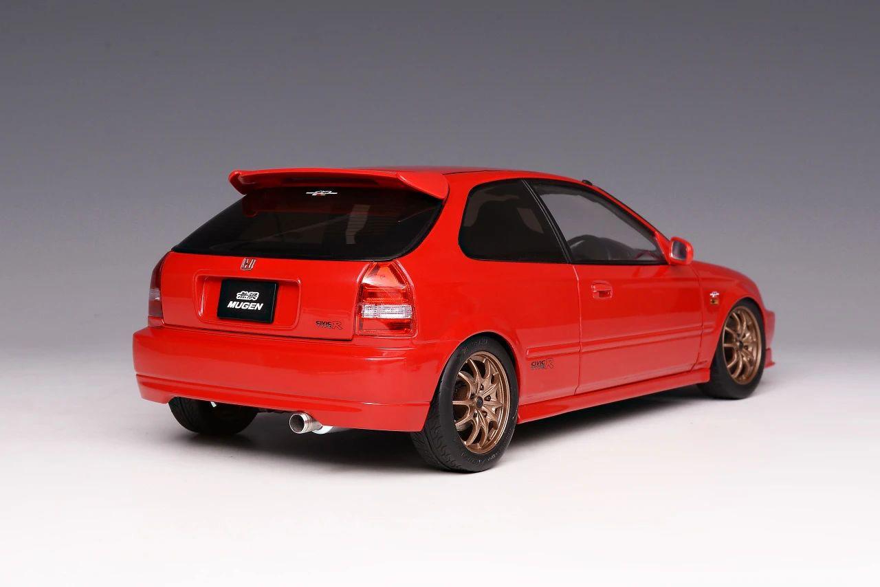 1:18 Motorhelix Honda Civic EK9 Type R Mugen Red M-85026