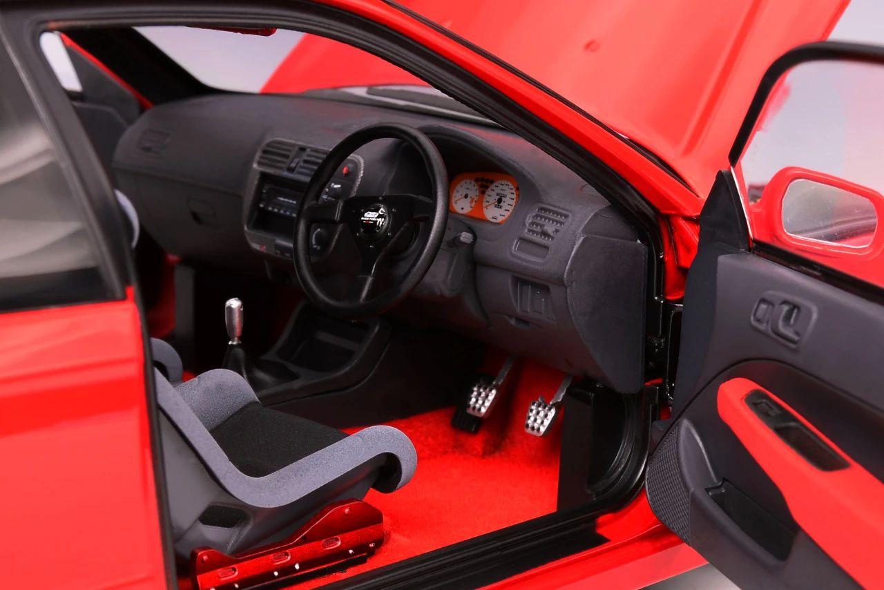 1:18 Motorhelix Honda Civic EK9 Type R Mugen Red M-85026
