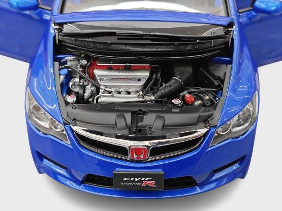 1:18 Motorhelix Honda Civic Type R FD2 Early Version Blue M-85409