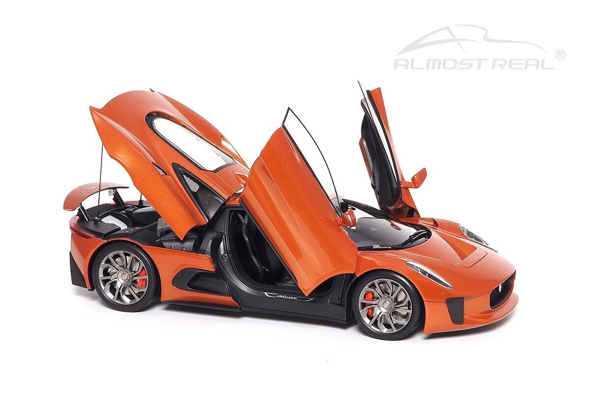 1:18 Almost Real 810604 , Jaguar C-X75 Firesand Metallic 2015