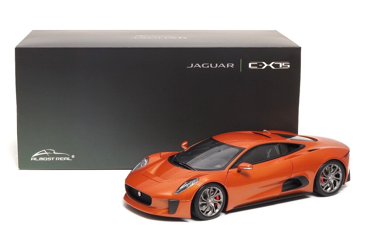 1:18 Almost Real 810604 , Jaguar C-X75 Firesand Metallic 2015