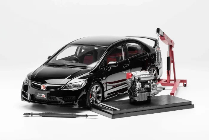 1:18 Honda Civic Type R FD2 Facelift 2007 Schwarz M-85406