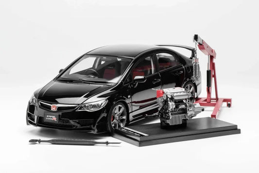1:18 Honda Civic Type R FD2 Facelift 2007 Schwarz M-85406