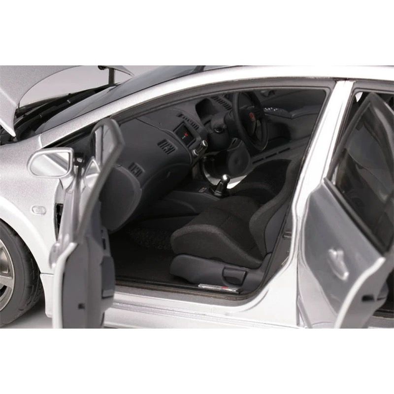 1:18 Motorhelix Honda Civic Type R FD2 Early Version Silver M-85410